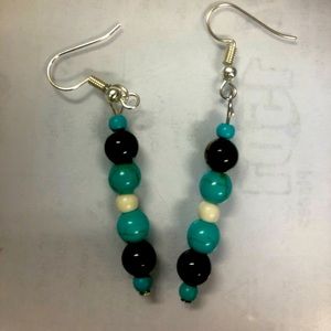 Handmade turquoise earrings